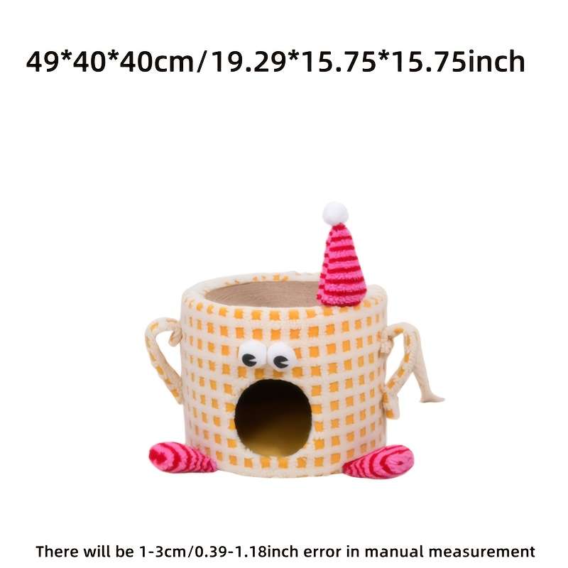 Pet Supplies Color Three  Layer Double Column Foot Cup Cat Climbing Frame Green Cup Model