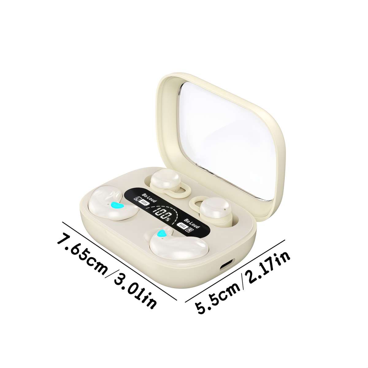 Rechargeable Wireless Earbuds Headphones Headset