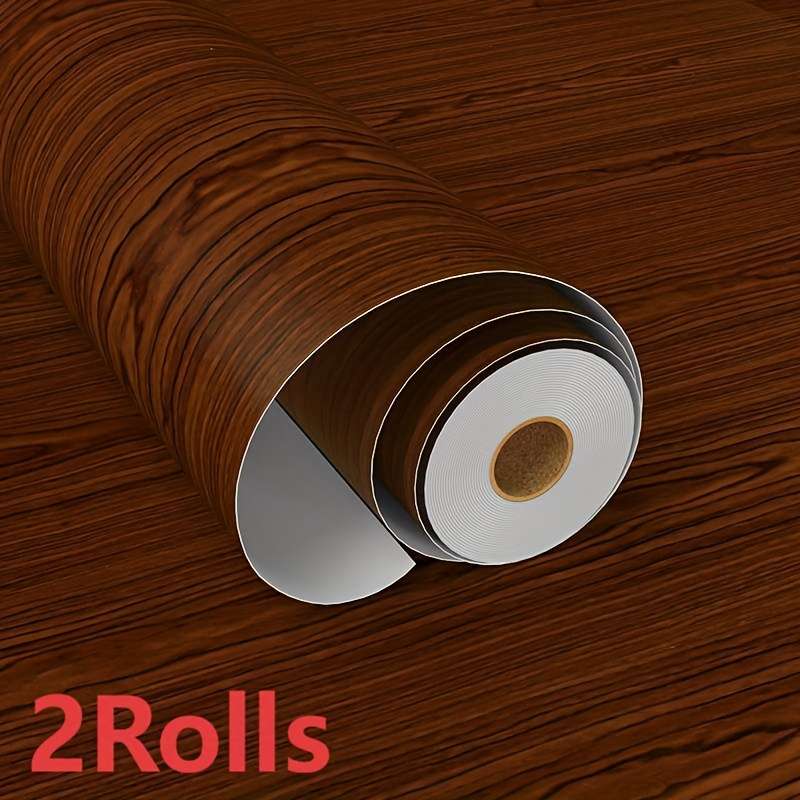 Self Adhesive Floor Stickers Ebony 40Cm Width*200Cm*2 Rolls