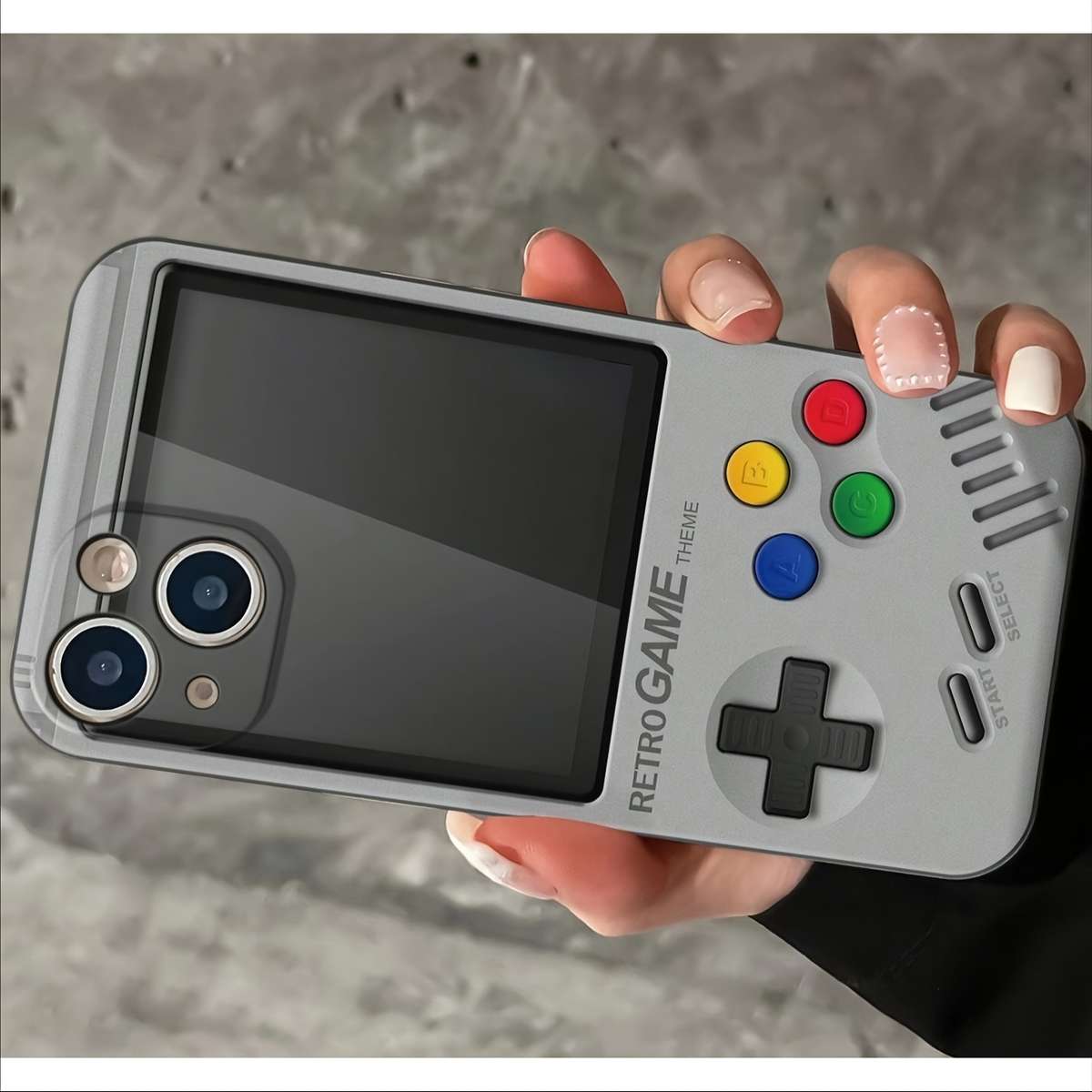 1Pc Black For iPhone 16 Pro Max Phone Case Phone Cover