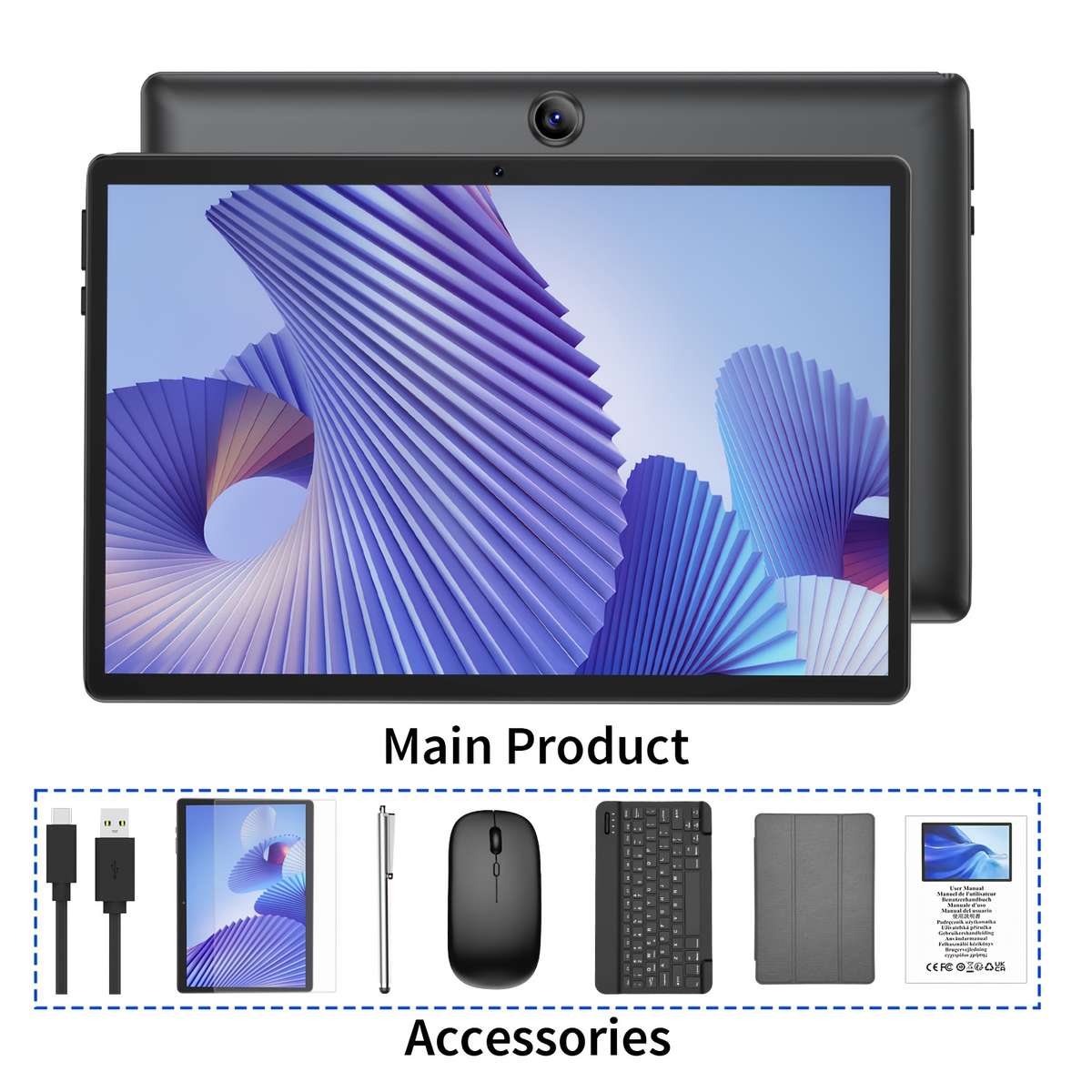 Ergonomic Qddq Android Tablet With For Travel Advanced Wireless Connectivity