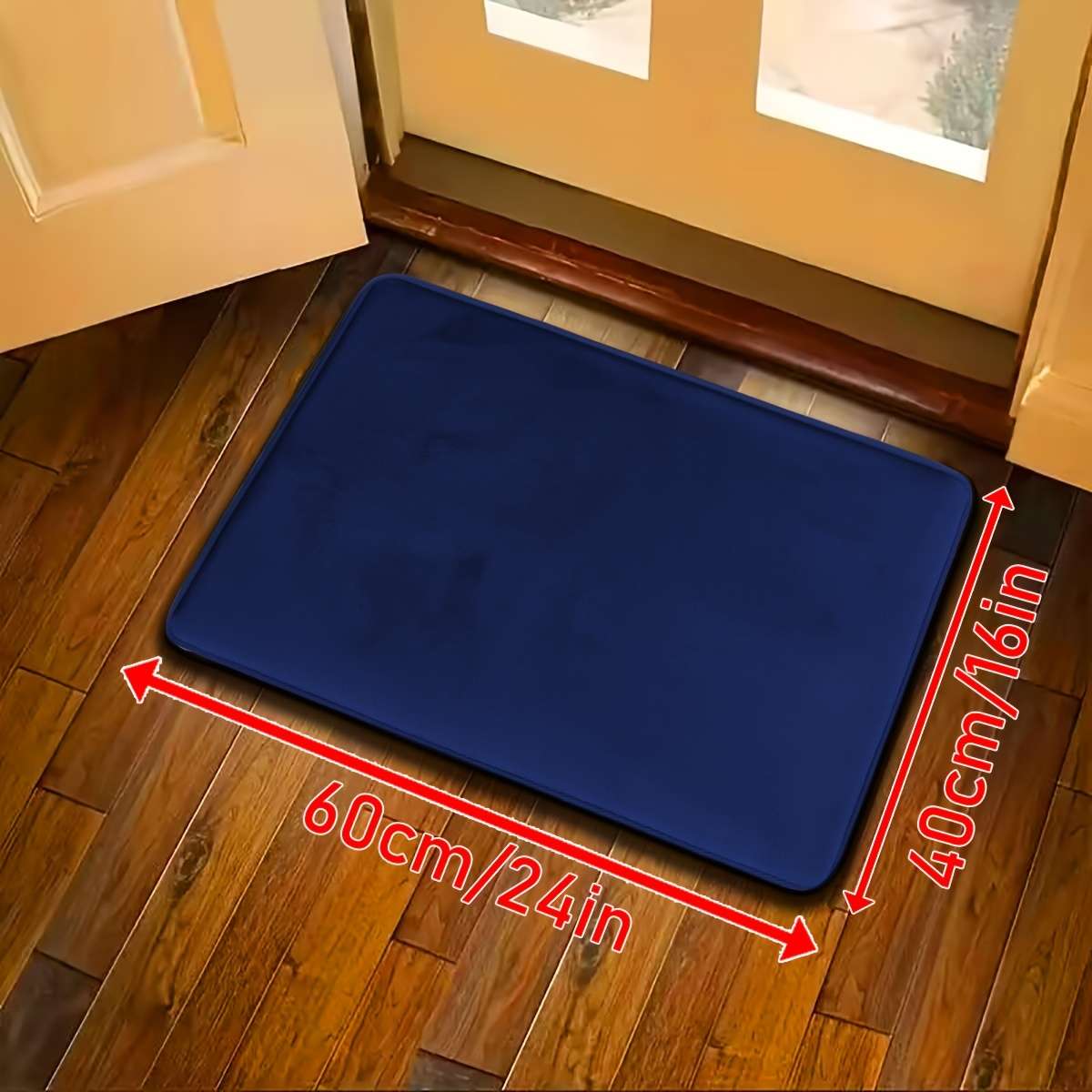 Floor Mats Color Grey Size 40X60Cm