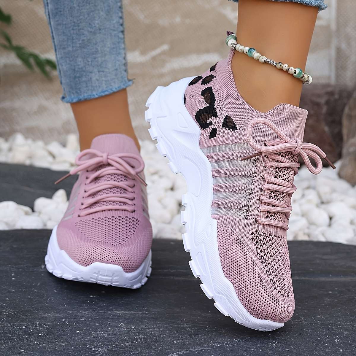 Women S Sneakers Color Pink Sizeuk 5