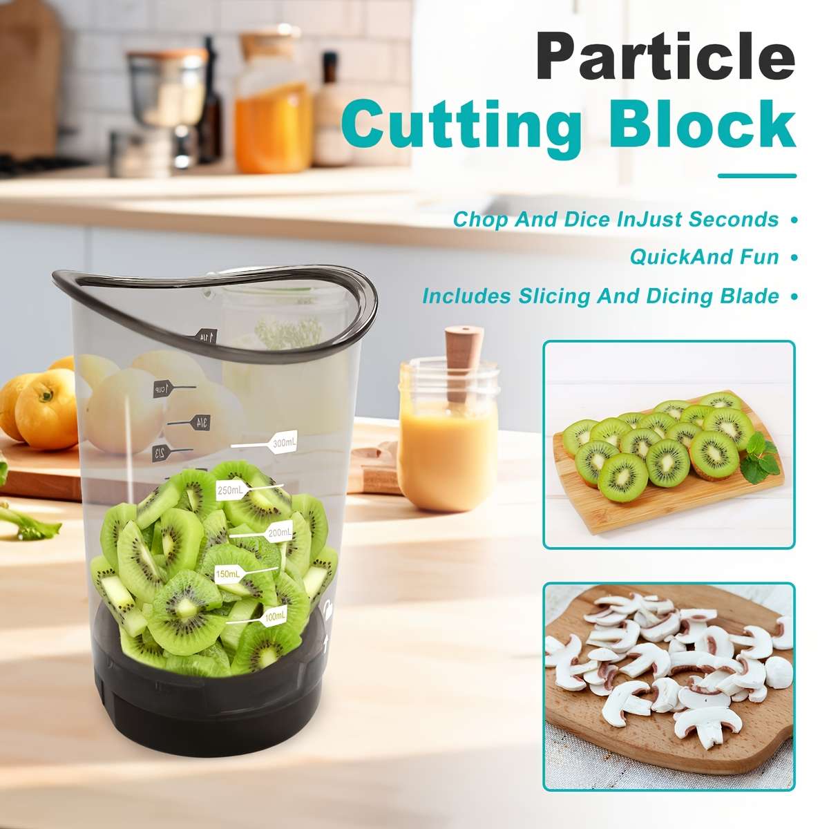 1pc Manual Food Slicer Chopper Versatile Kitchen Gadget