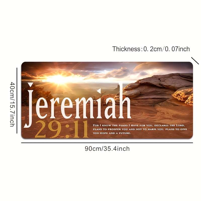 Mouse Pad Size 23.6X11.8Inch