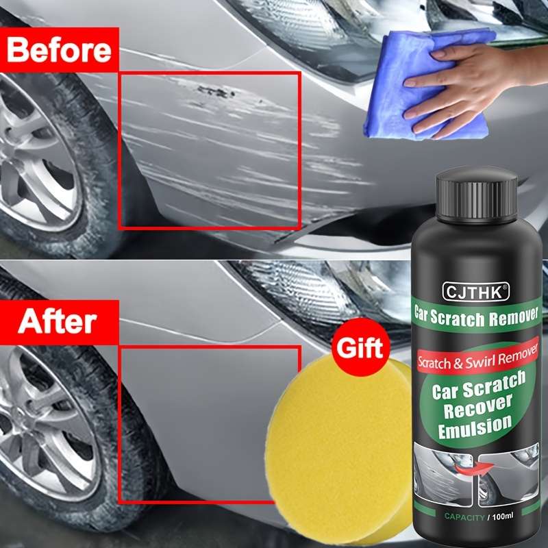 Car Scratch Repair Tool Capacity 60Ml With Sponge