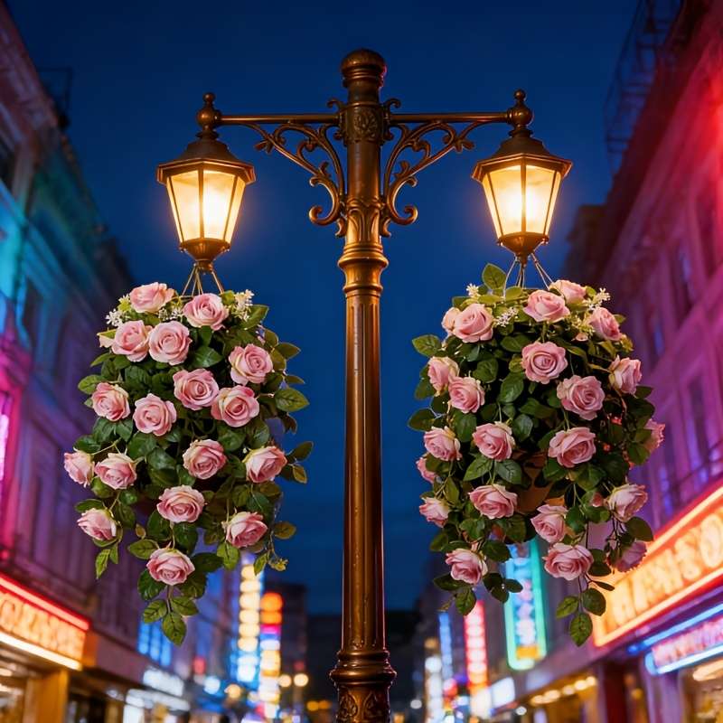 Simulated Flower Quantity 2Pcs
