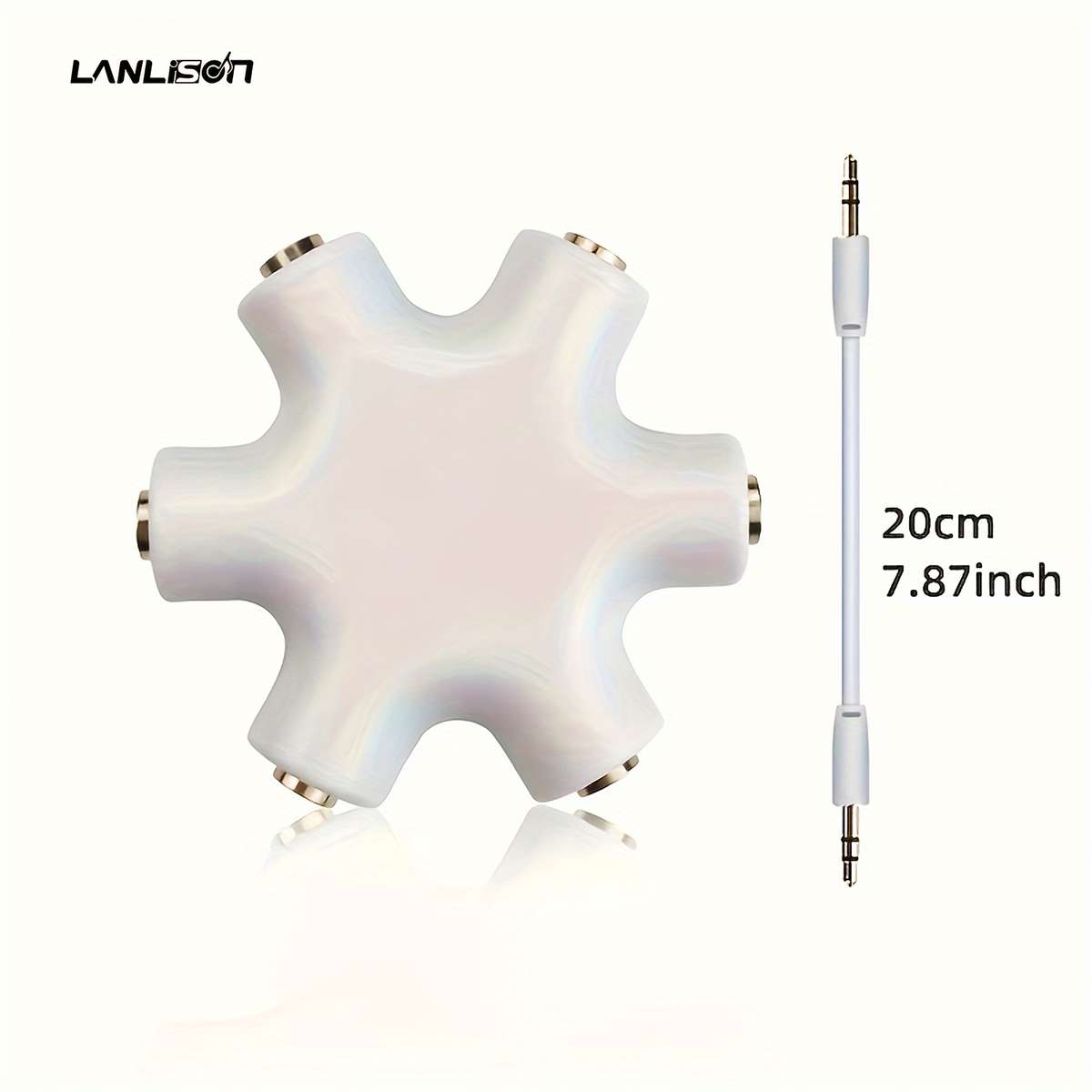 1 x 3.5mm Audio Splitter Cable