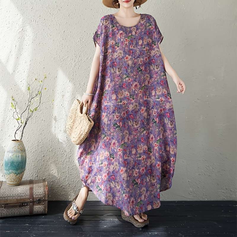 Women S Dress Color Purple Size Asian One Size