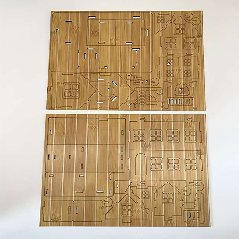 Building Toy Architectural Model Toy Set Style Anime House