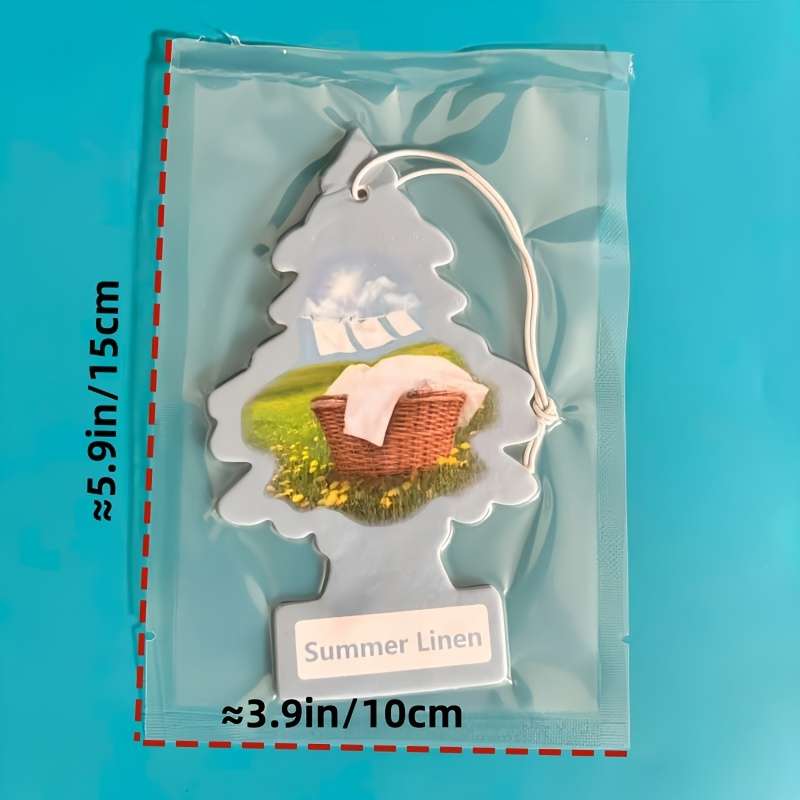 Car Interior Decor 2Pcsstyle Summer Linen