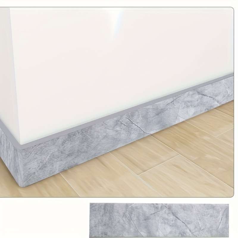 Skirting Board Black Size 8Cm X 2M