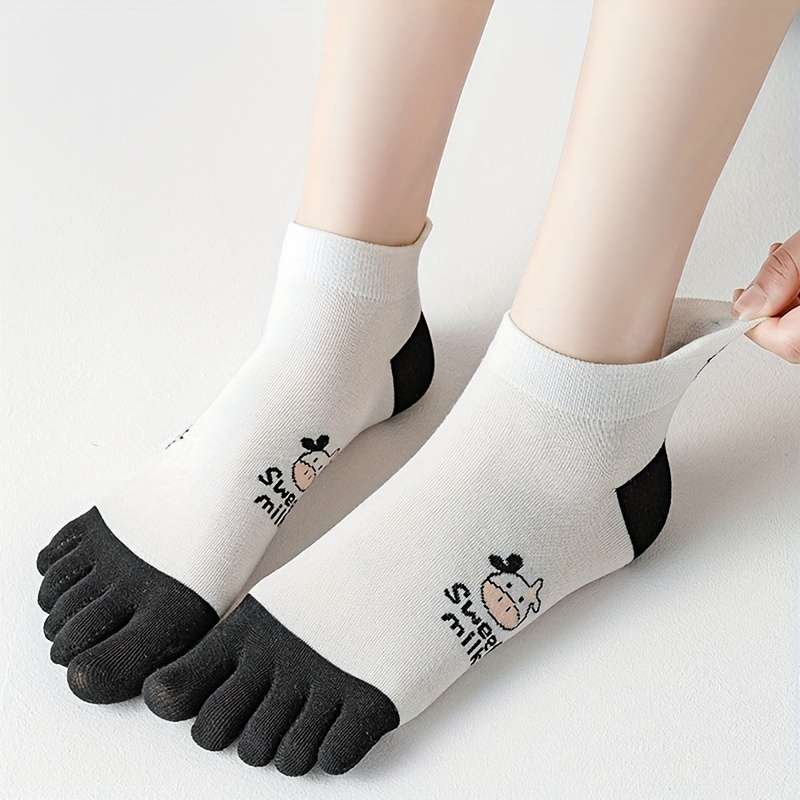 Women S Socks Color Mixed Colors 5 Pairs Size Asian Onesize
