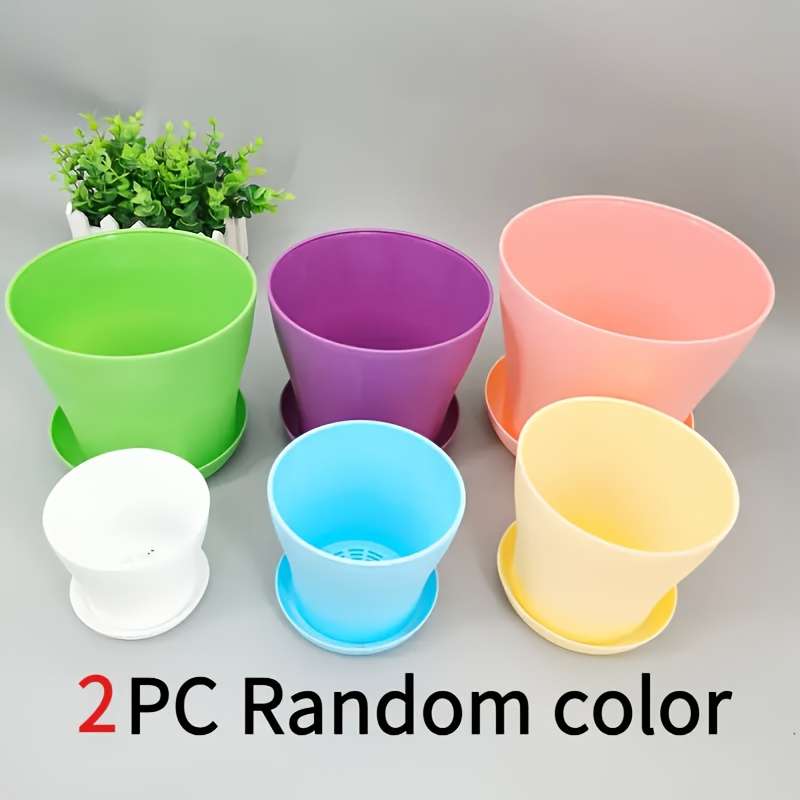 Flowerpot Color Random Color Quantity3Pcs
