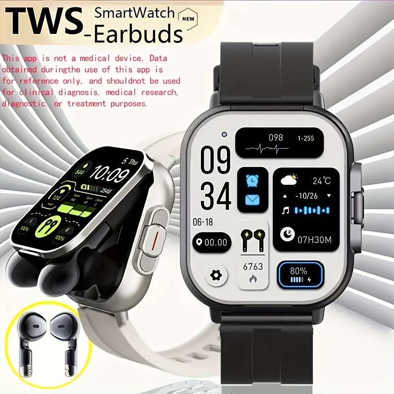 Rechargeable Wireless Earbuds Headphones Headset