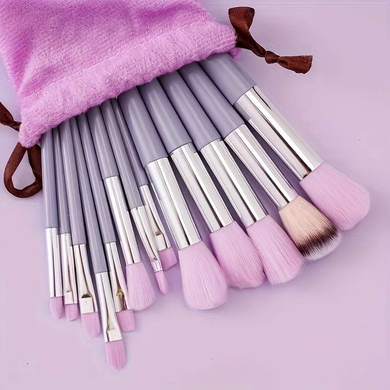Makeup Brush Set Color Noble Purple