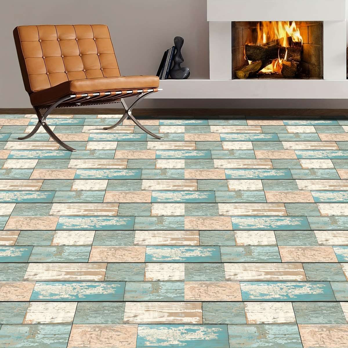 Floor Stickers Size 90X15Cmx2Pcs