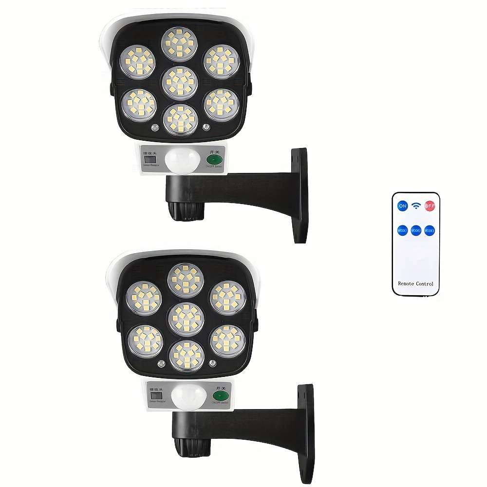 2pcs Outdoor Solar Light