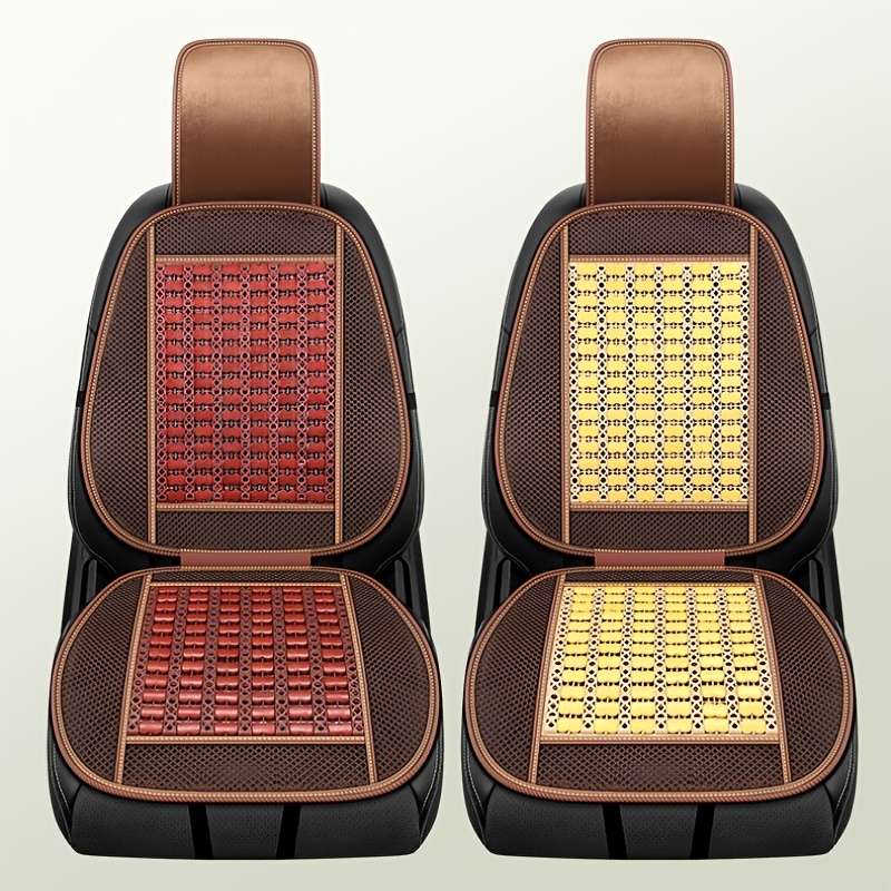 Car Seat Cushion  Brown Summer One Piece Lumbar Support Seat Cushion