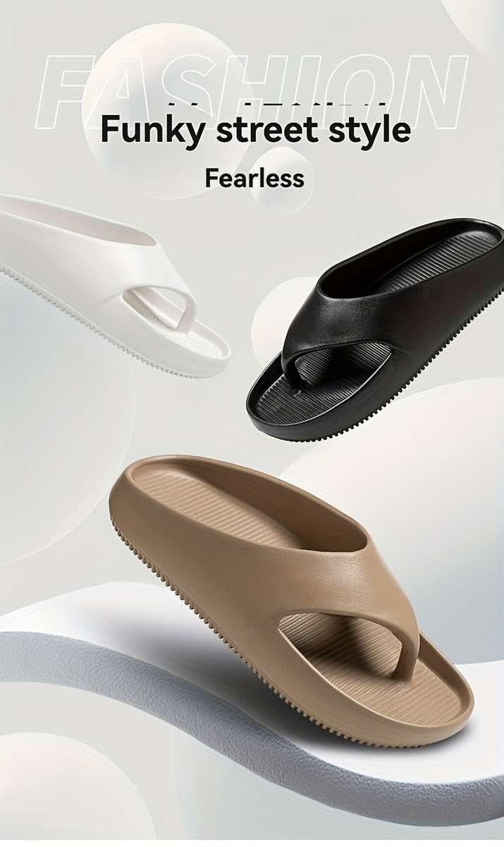 Ladies Summer Flip Flops White Uk 3.5-4