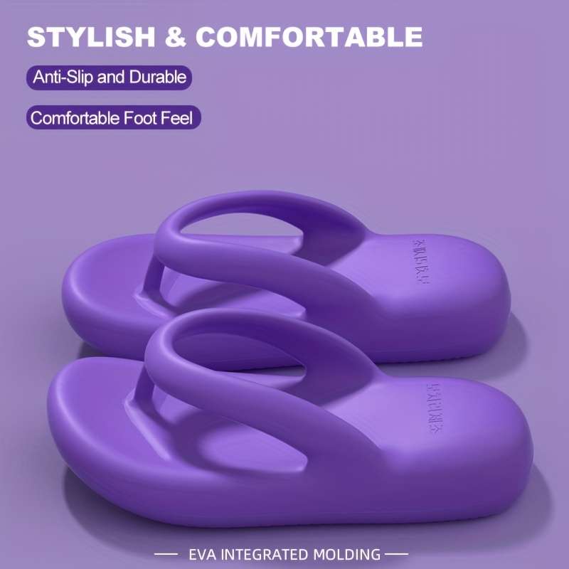 Ladies Summer Flip Flops White Uk 6.5-7
