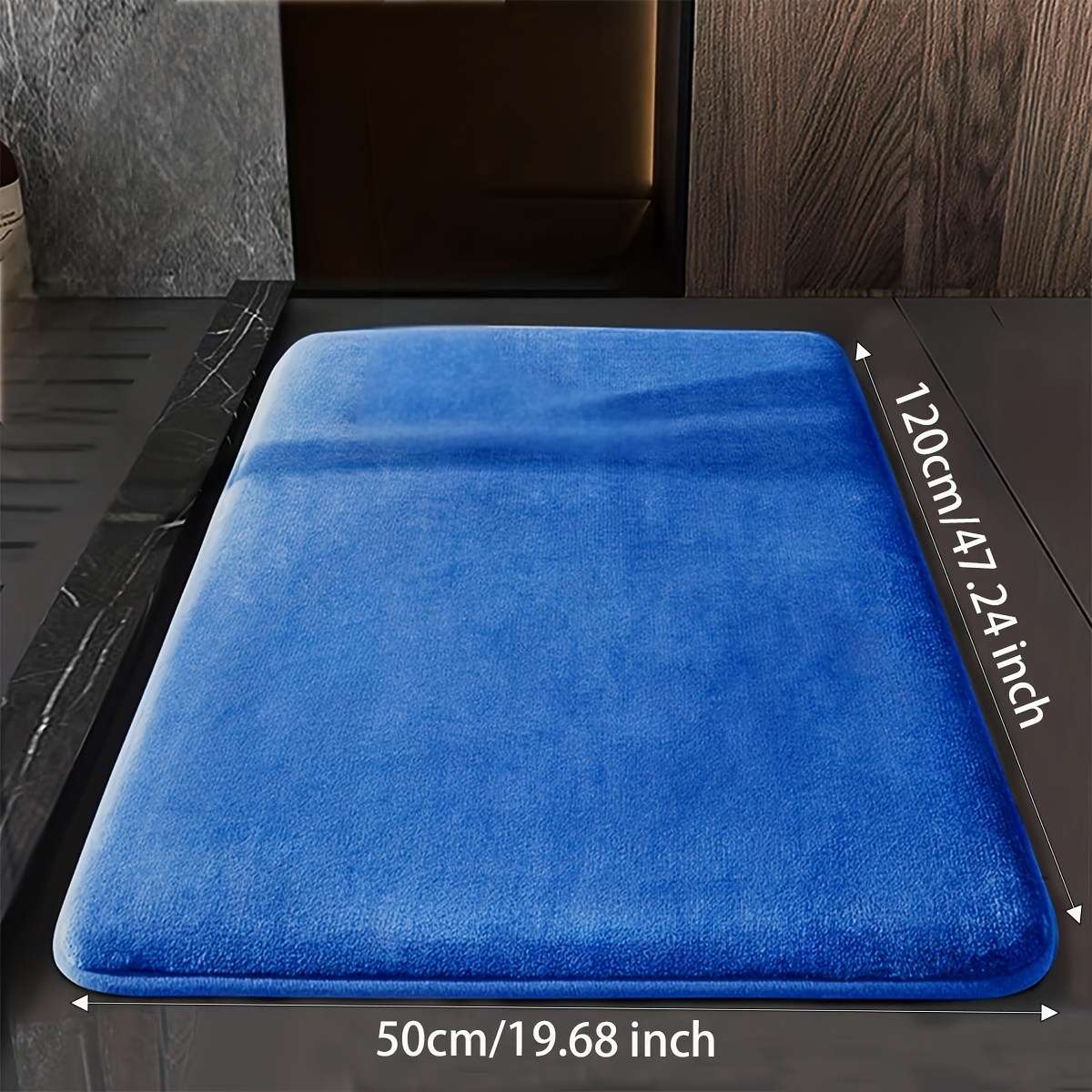 Floor Mats Color Sky Blue Foot Pad Size 50Cmx80Cm-19.7Inx31.5In
