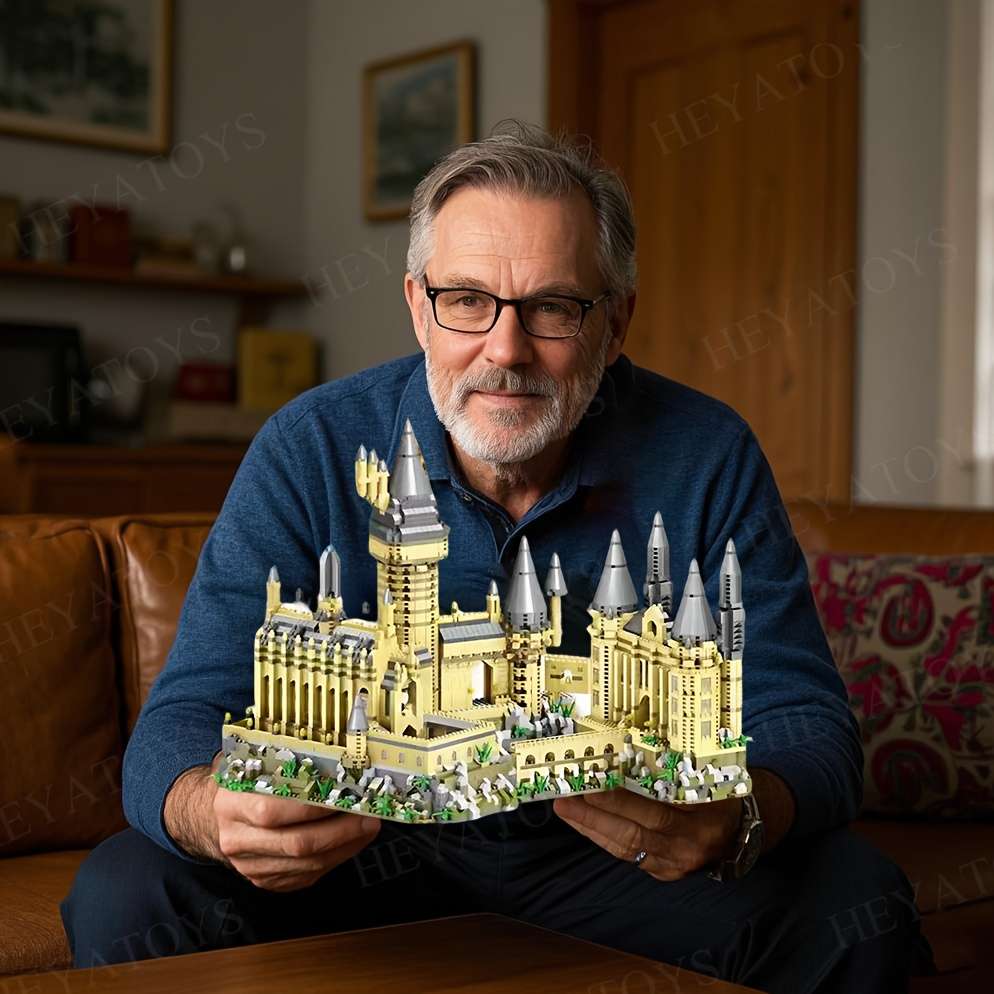 3D Building Model Puzzle Set Quantity 1719Pcs