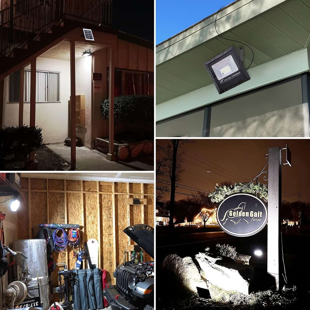 1000LM Pack of 5 Outdoor Solar Light