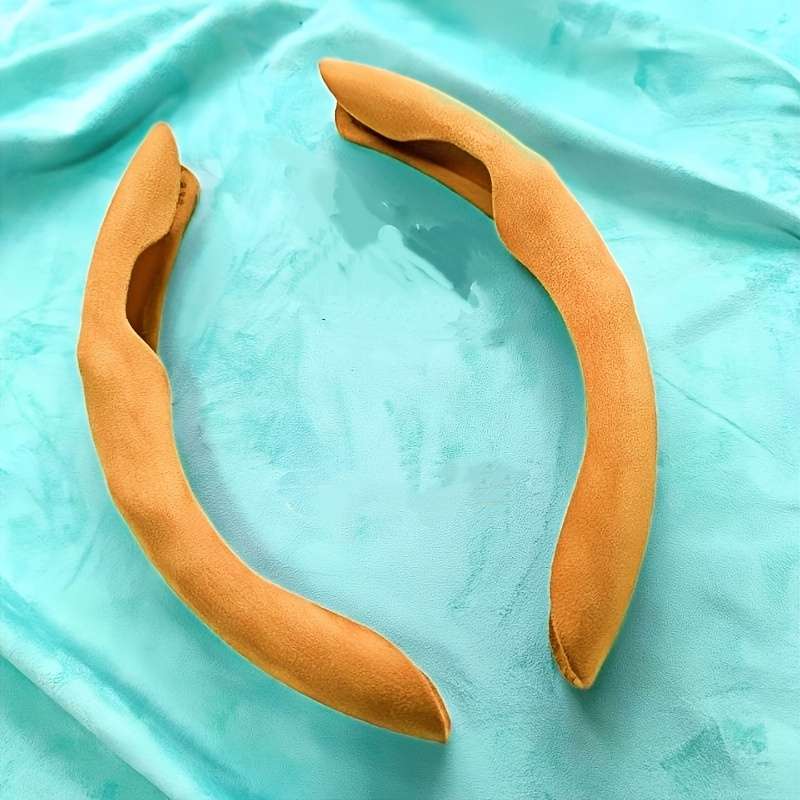 Car Steering Wheel Cover Dark Blue Left And Right Pair