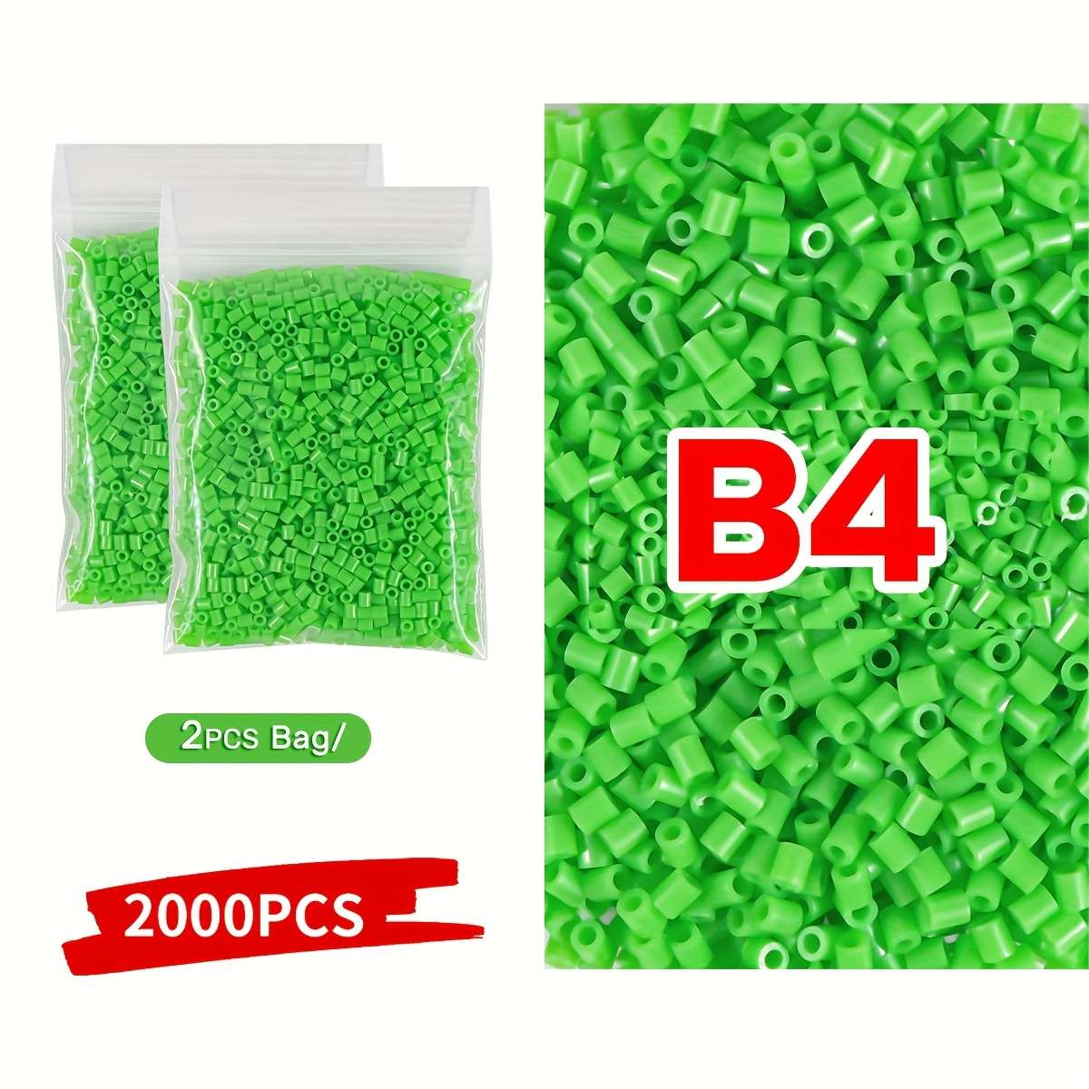 Perler Bead Set Green Series B4