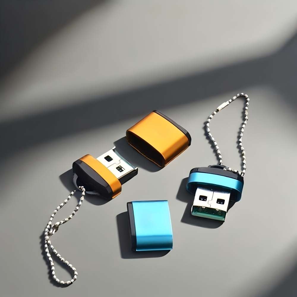 Keychain Ornament Model Goldenblue Items2Pcs Card Reader