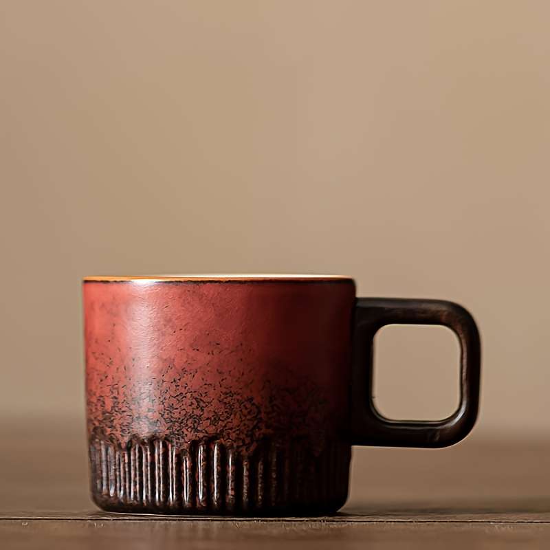 Water Cup Color Red Gradient
