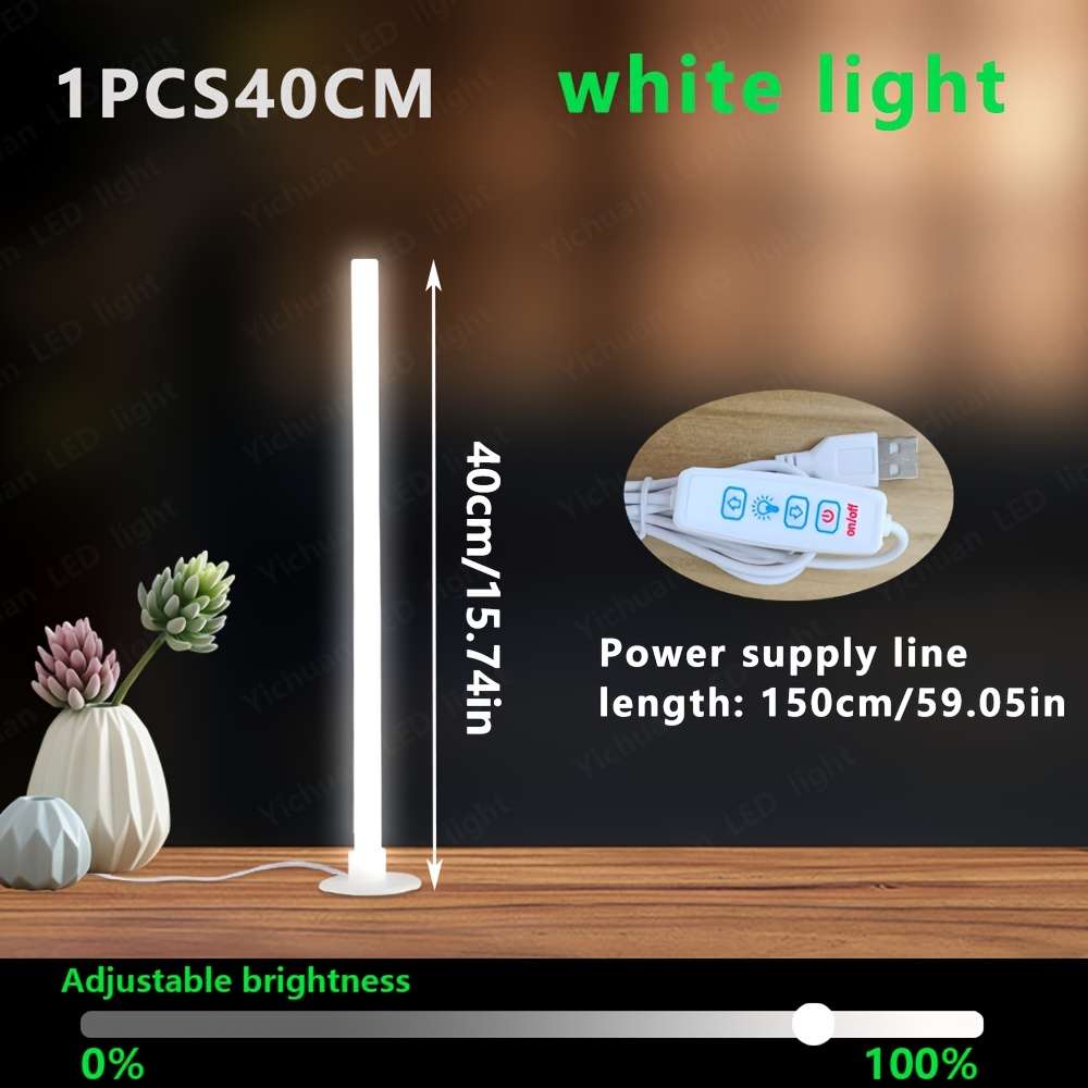 Desk Lamp Items White Light2Pcs 50Cm