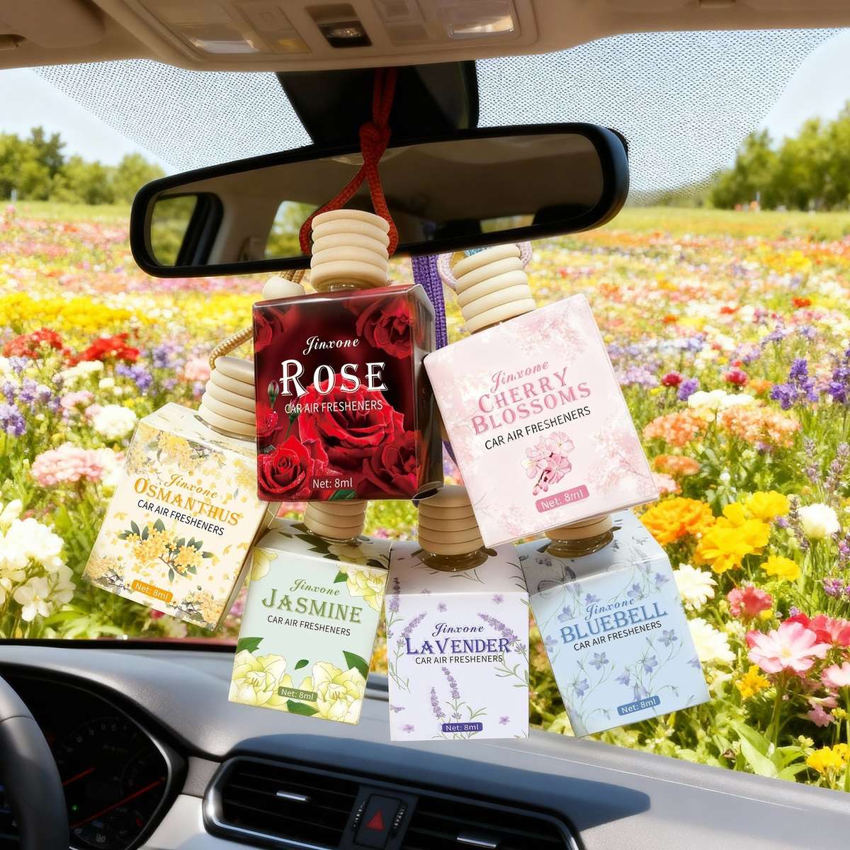 Car Aromatherapy Perfume Quantity 6Pcs