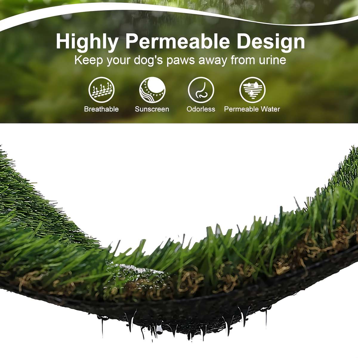 Pet supplies size 61.98cmx 50.04cm