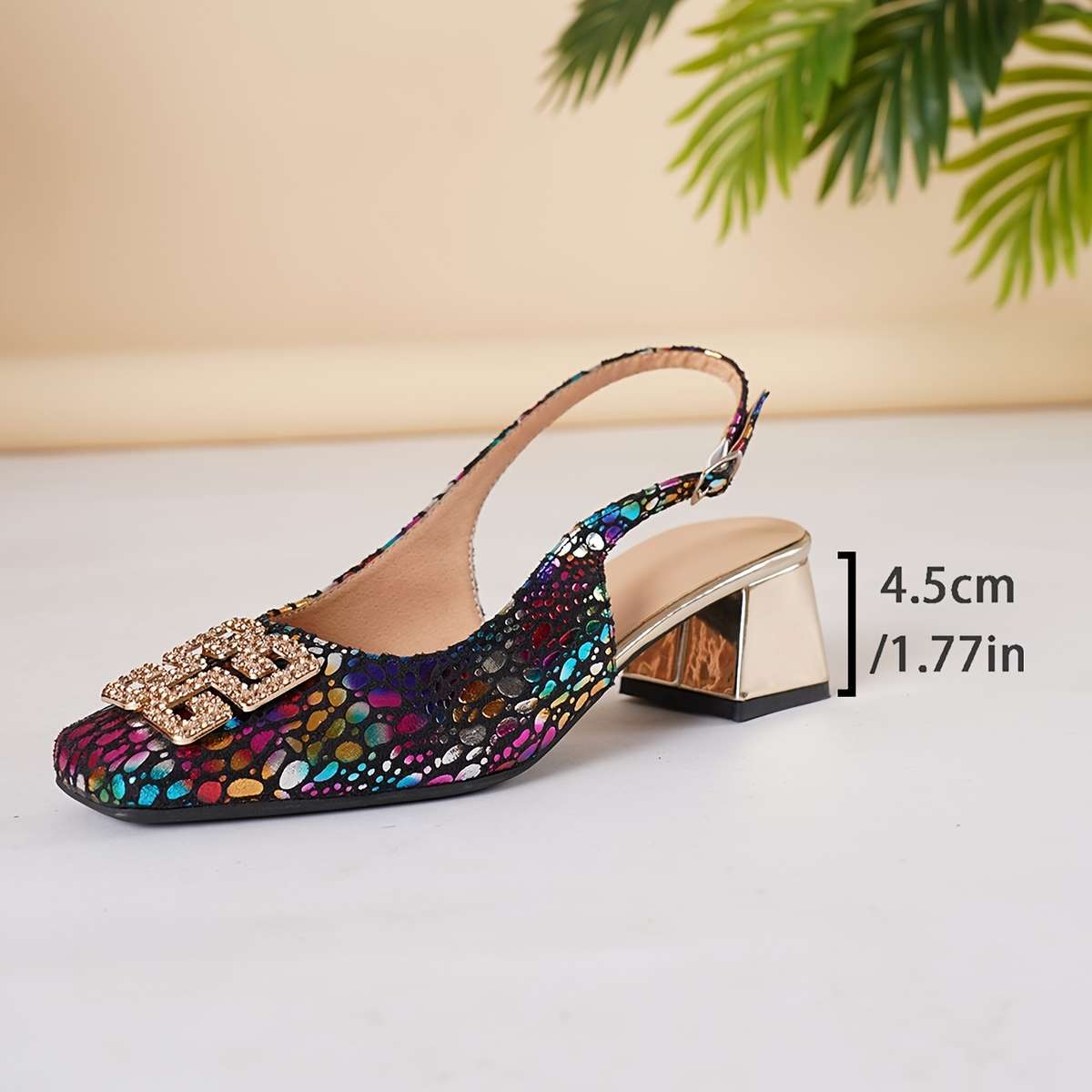 Women S High Heels Color Multicolor Sizeuk 5