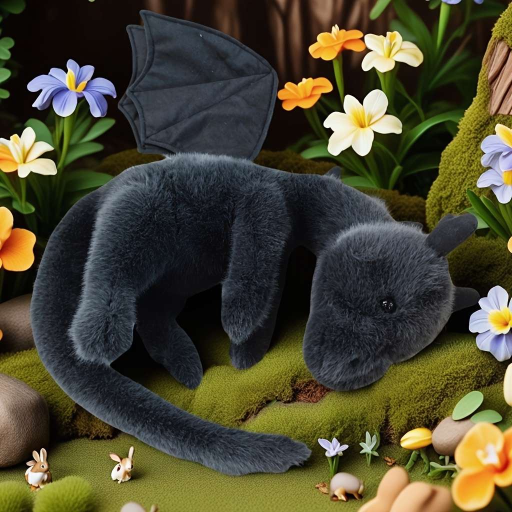 Plush Toyss Items black dragon