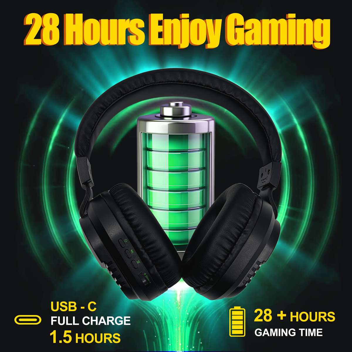 Headset Headphones Over Ear