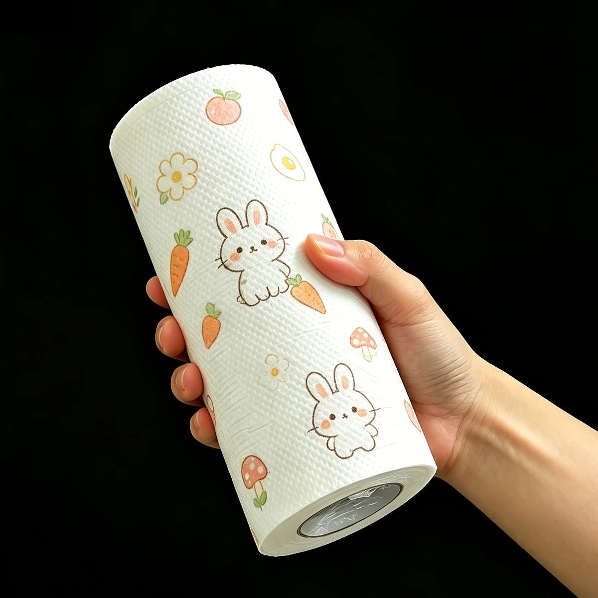 Rag Color Printed Patterns Shipped Randomly Capacity 17X18Cm 6.69X7.09Inch  1 Roll Of 30 Pieces