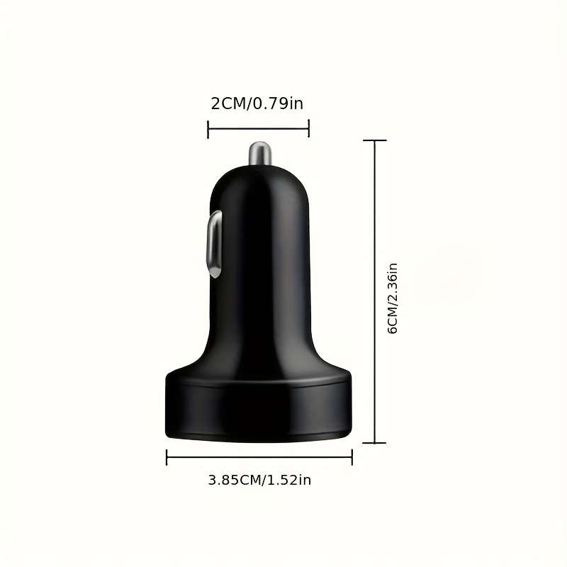 Charger Color 2Pd  Add  4Usb  Black