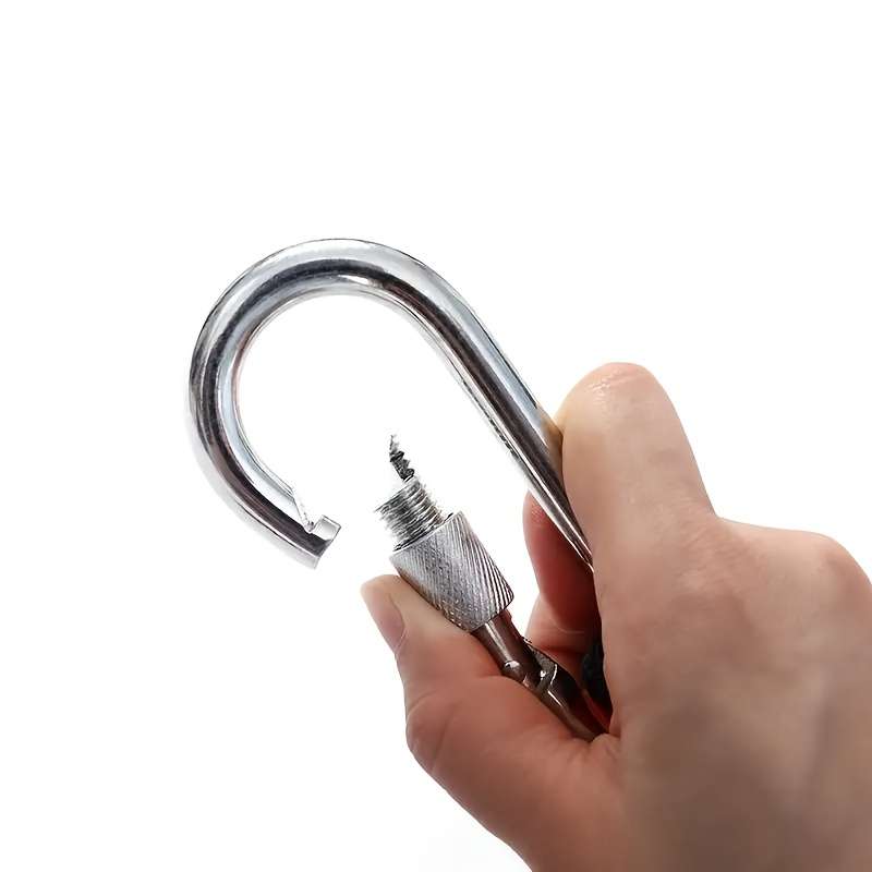Multi Purpose Rope 10mm 12mm Diameter Nylon Cord Carabiner Clips High Tensile