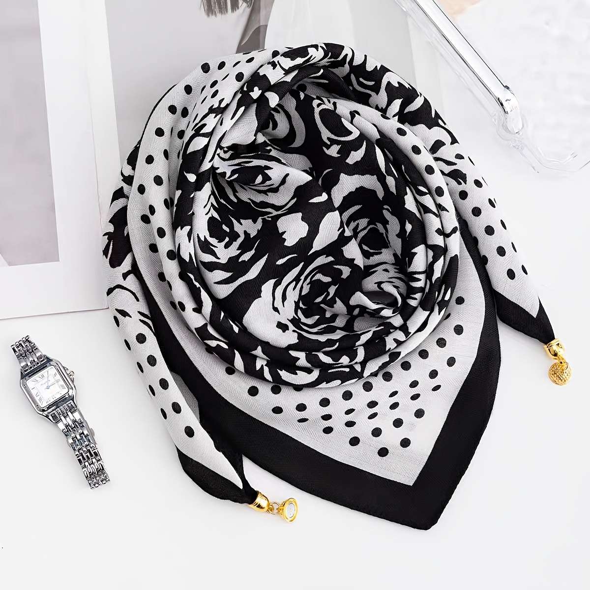 Scarf Color Black