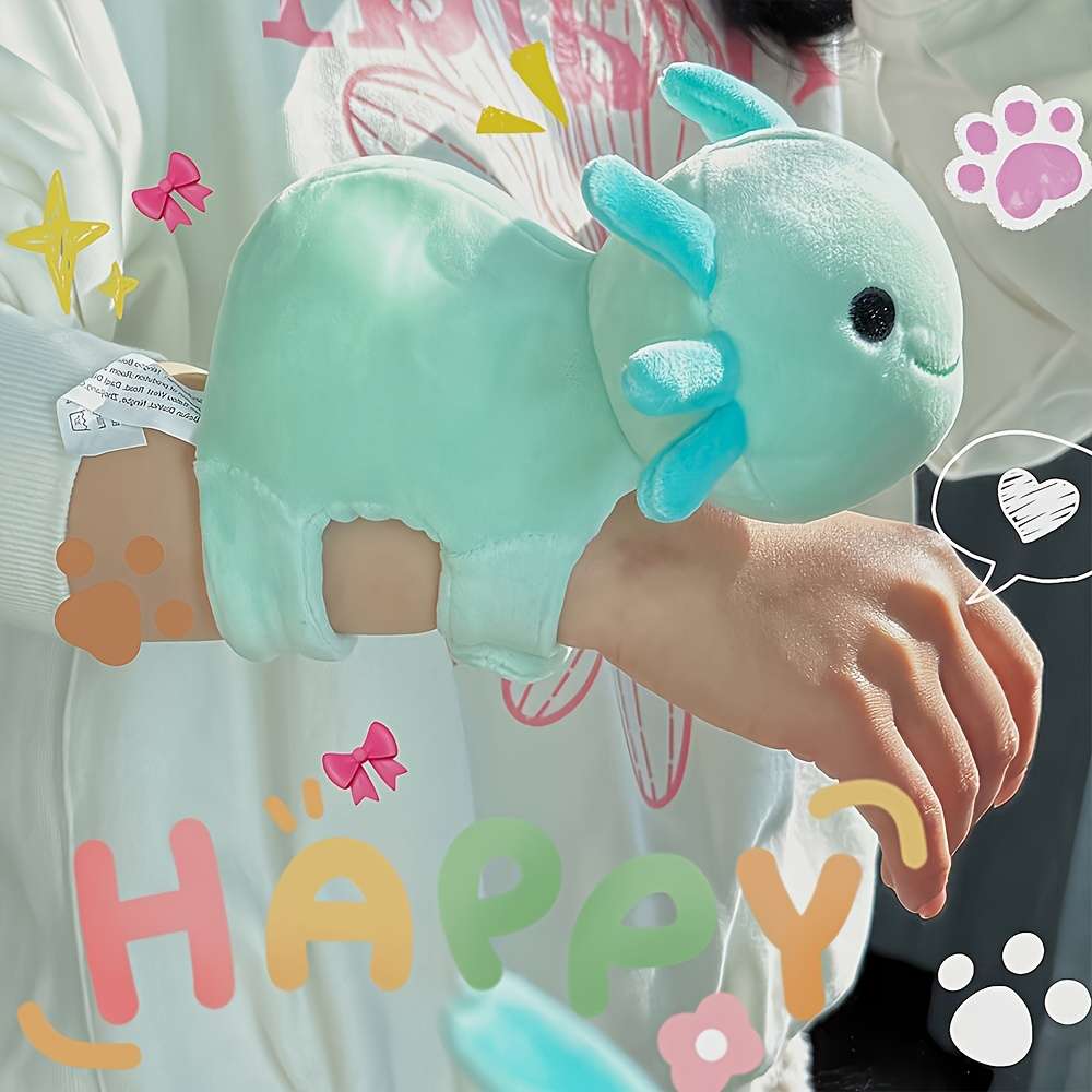 Plush Toyss color Bracelet purple size 18cm