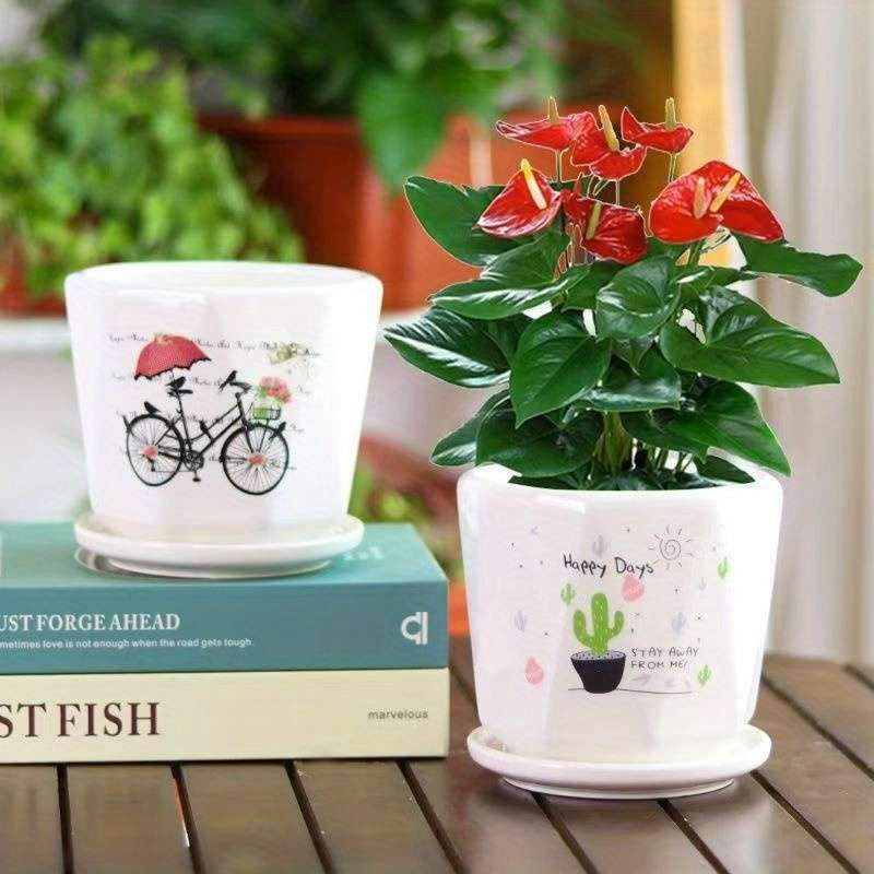 Flowerpot Model 2Pcs Set