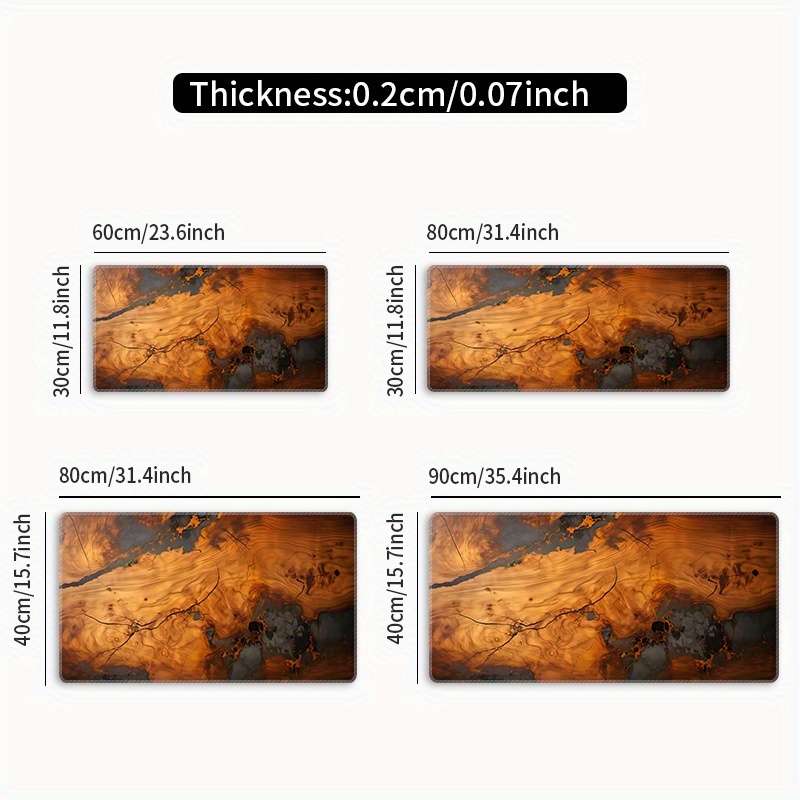 Mouse Pad Size 35.415.7Inch