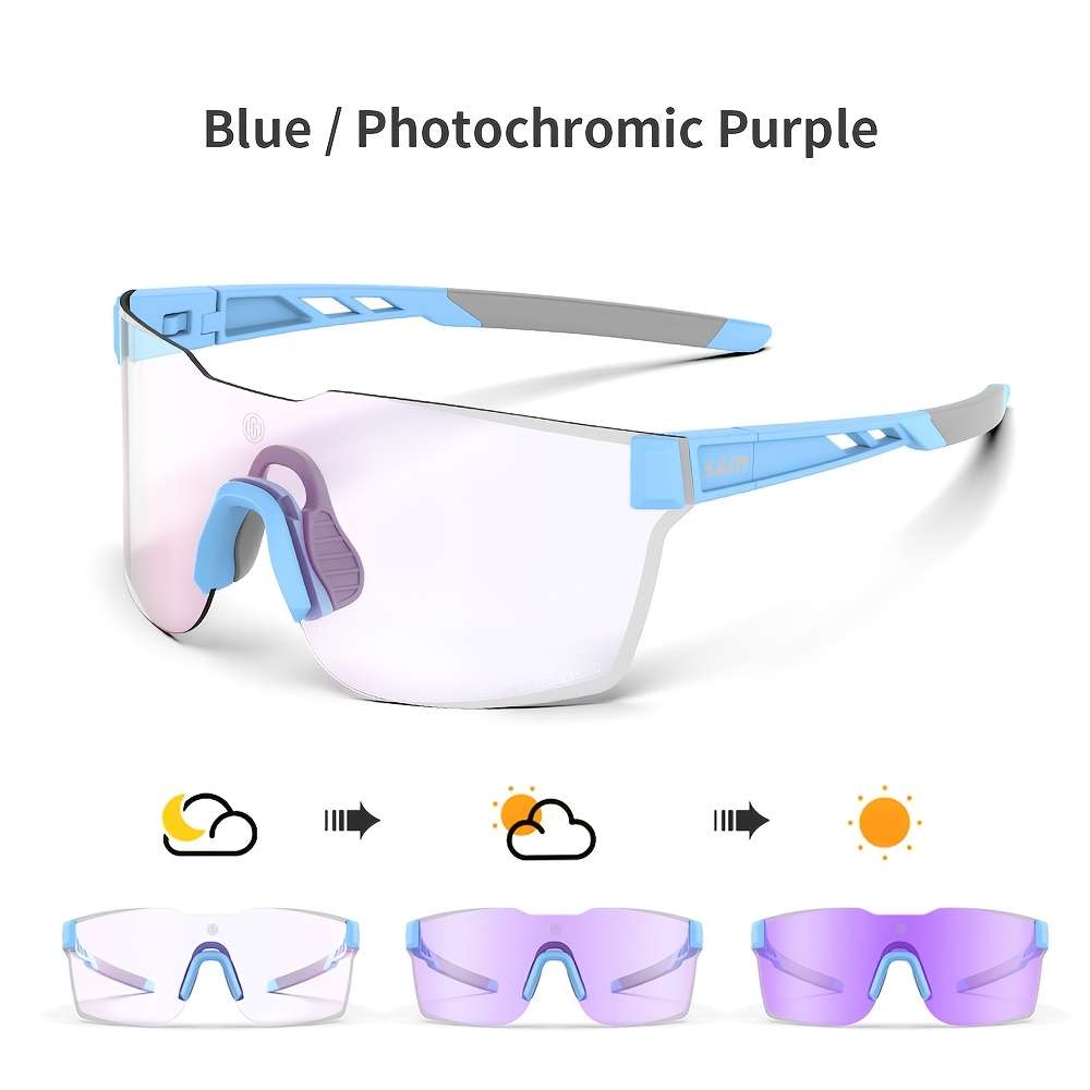 Cycling Glasses Color Transparent Gray  Green