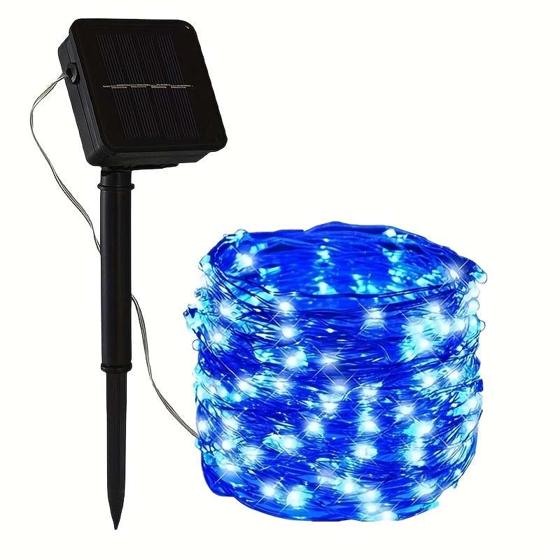 white 7m 50led Outdoor Solar Light