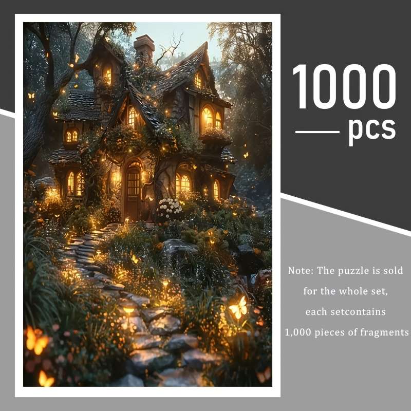 1000 Piece Paper Jigsaw Puzzle For Adults