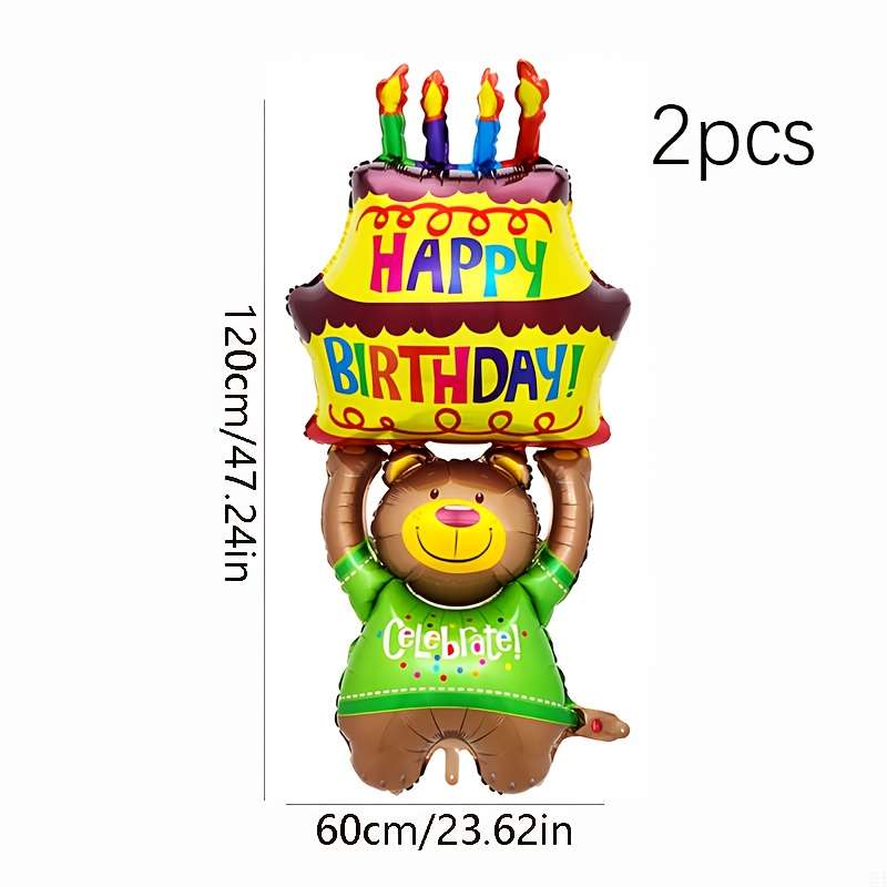 Balloon Items 2Pcs Bear