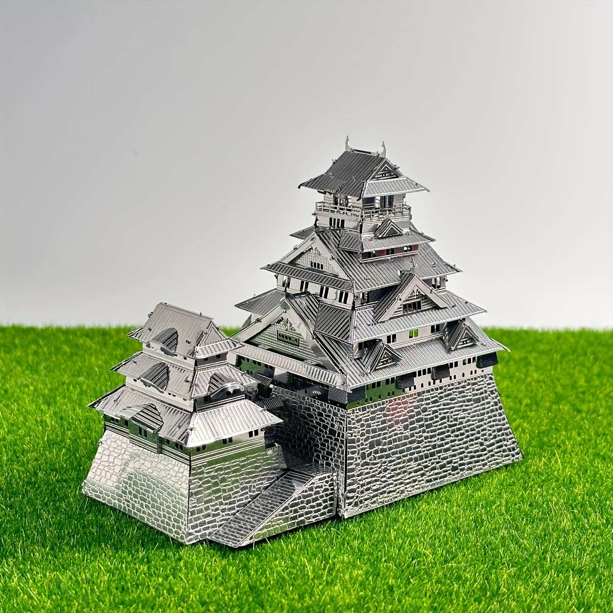 3D Building Model Puzzle Set Model Osaka Castle